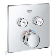 Смеситель Grohe Grohtherm SmartControl 29124000 термостат, 2 выхода, внешняя часть, хром