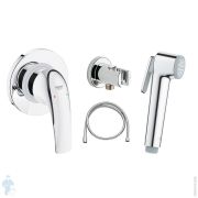 Комплект гигиенического душа Grohe BauCurve 123072 смеситель, лейка, шланг, держатель (26506)