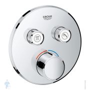 Смеситель Grohe SmartControl 29145000 2 выхода, внешняя часть, круг, хром