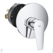 Смеситель для душа Grohe BauEdge 29078001 встраиваемый, с внутр. частью, однозахватный, хром