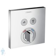 Смеситель Hansgrohe ShowerSelect 15768000 для 2 потребителей, наружная часть, хром