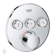 Смеситель Grohe SmartControl 29146000 3 выхода, внешняя часть, круг, хром
