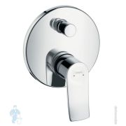 Смеситель Hansgrohe Metris 31493000 для ванны/душа, скрытый монтаж, однозахватный, хром