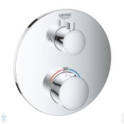 Смеситель Grohe Grohtherm 24076000 термостат для душа, переключатель 2 режима, внешняя часть, хром