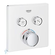 Смеситель Grohe Grohtherm SmartControl 29156LS0 термостат, 2 выхода, внешняя часть, белая луна
