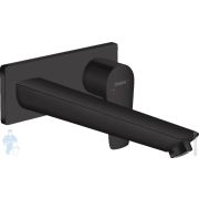 Смеситель Hansgrohe Talis E 71734670 для раковины, излив 225 мм, внешняя часть, черный матовый