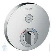 Смеситель для душа Hansgrohe ShowerSelect 15747000 однозахватный, 1 потребитель, внешняя часть, хром