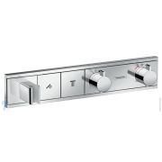 Смеситель для душа Hansgrohe RainSelect встраиваемый, термостат, с 2 кнопками, хром 15355000