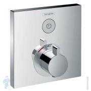 Смеситель Hansgrohe ShowerSelect 15762000 термостат, с запорным клапаном, наружная часть, хром