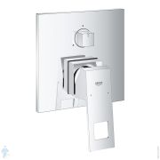 Смеситель Grohe Eurocube 24094000 для ванны/душа однорычажный, на 3 положения, внешняя часть