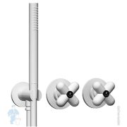 Смеситель для душа Fantini I Balocchi 60290384B встраив., внеш. часть с душ. комплектом, белый мат