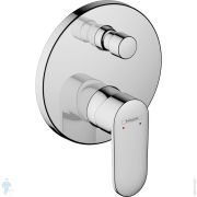 Смеситель для ванны Hansgrohe Vernis Blend 71466000 встраиваемый 150мм, внешняя часть, хром