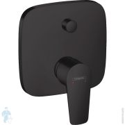 Смеситель Hansgrohe Talis E 71745670 для ванны однорычажный, внешняя часть, черный матовый