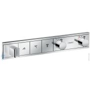 Смеситель для душа Hansgrohe RainSelect встраиваемый, термостат, с 3 кнопками, хром 15356000