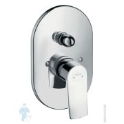 Смеситель Hansgrohe Metris 31484000 для ванны/душа, скрытый монтаж, однозахватный, хром