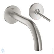 Смеситель Grohe Atrio 19287DC3 для умывальника на 2 отверстия, внешняя часть, суперсталь