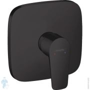 Смеситель Hansgrohe Talis E 71765670 для душа однорычажный, внешняя часть, черный матовый