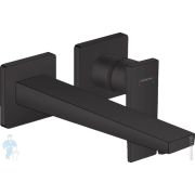 Смеситель Hansgrohe Metropol 32526670 для умывальника, однорычажный, внешняя часть, черный матовый