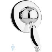 Смеситель CEZARES ELITE DIM-01-M для душа, встраиваемый, однозахватный, хром/ручка металл