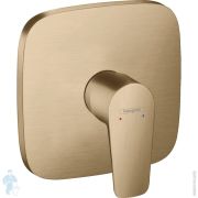 Смеситель Hansgrohe Talis E 71765140 для душа однорычажный, внешняя часть, шлиф бронза