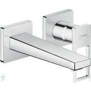 Смеситель Hansgrohe Metropol 74525000 для раковины встраиваемый, излив 165мм, рукоятка-петля, хром