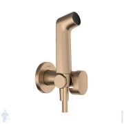 Гигиенический душ Hansgrohe Bidette с держателем, шланг 1250мм, цвет шлифованная бронза 29232140