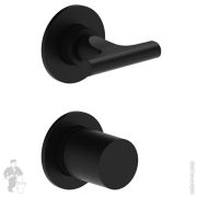 Смеситель для душа Fantini Sailing 67P5J087B встраиваемый. внеш.часть, 3 потреб., Matt Gun Metal