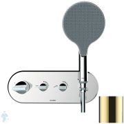 Смеситель для душа Bossini Apice Z00520021 встраиваемый, термостат, на 2 вых., с руч. душем, золото