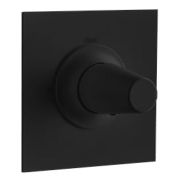 Смеситель для душа CISAL Vita VI00300040 встраиваемый, однозахв., внеш. часть, черный матовый