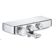 Смеситель Grohe Grohtherm SmartControl 34718000 термостат для ванны с изливом и полочкой, хром