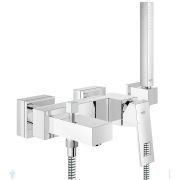 Смеситель Grohe Eurocube 23141000 для ванны/душа однорычажный, излив 174 мм, с душевым набором