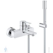 Смеситель Grohe Lineare New 33850001 для ванны однорычажный, с душем, хром