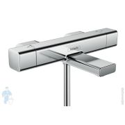 Смеситель Hansgrohe Ecostat E 15774000 для ванны термостат, настенный монтаж, излив 183мм, хром