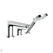 Смеситель Hansgrohe Talis E 71731000 на борт ванны, на 3 отверстия, однозахватный, хром