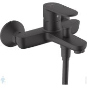 Смеситель для ванны/душа Hansgrohe Vernis Blend 71440670 настенный, однозахв., кор. излив, черн. мат