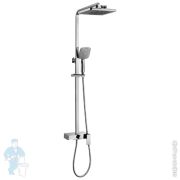 Душевая система Lemark TROPIC LM7005C смеситель ванна/душ, верхний душ 2 режима, лейка 2 реж., хром