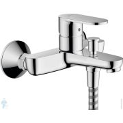 Смеситель для ванны/душа Hansgrohe Vernis Blend 71440000 настенный, однозахватный, кор. излив, хром