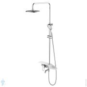 Душевая система Lemark TROPIC LM7003C смеситель ванна/душ, верхний душ, лейка 3 режима, хром