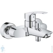 Смеситель Grohe EuroSmart 33300003 для ванны, настенный монтаж, хром