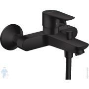 Смеситель Hansgrohe Talis E 71740670 для ванны однорычажный, настенный, черный матовый