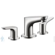 Смеситель Hansgrohe Focus 31937 на борт ванны, двухзахватный, 3 отверстия, хром