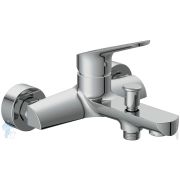Смеситель для ванны/душа Cersanit FLAVIS 63035 настенный, однорычажный, хром