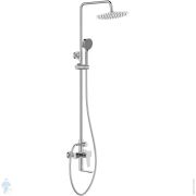 Душевая система BelBagno ANCONA-VSCM-CRM однозахватный смеситель, верхний и ручной душ, хром