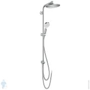 Душевой набор Hansgrohe Crometta S 240 1jet Showerpipe Reno 27270000 верхний душ, ручной душ, шланг