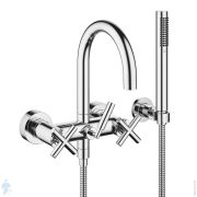 Смеситель для ванны/душа Dornbracht Tara 25133892-00 с душ.гарнитуром, хром