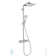 Душевая система Hansgrohe Crometta E 240 Showerpipe с термостатом д/душа, верхний и руч.душ 272710
