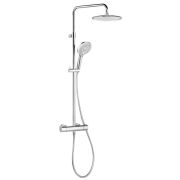 Душевая система KLUDI FRESHLINE 6709205-00 термостат, верхний/ручной душ, цвет: хром