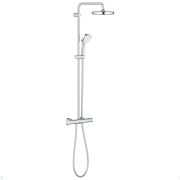 Душевая система Grohe Tempesta Cosmopolitan 27922001 термостат, лейка 100мм, верхний душ 210мм