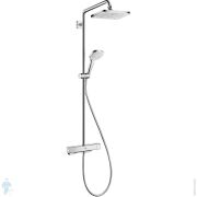 Душевая система Hansgrohe Croma E 280 Showerpipe 27630000 с термостатом, для душа, хром