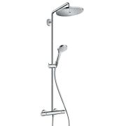 Душевая система Hansgrohe Croma Select 280 Air 1jet Showerpipe с термостатом для душа,хром 26790000